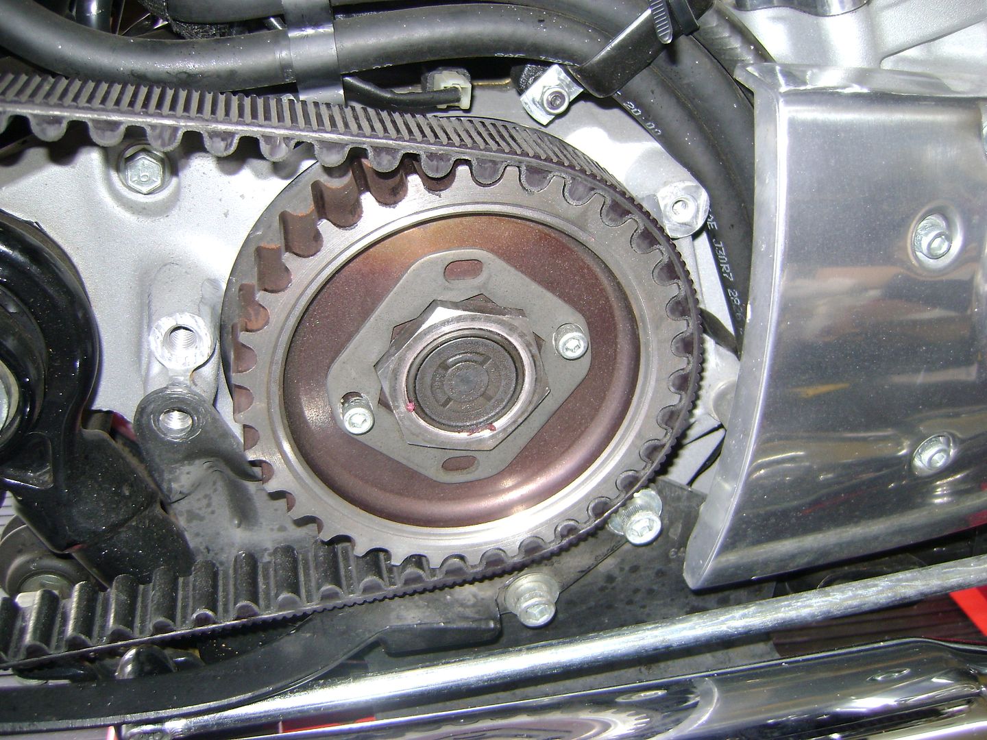 05 883 front pulley change Harley Davidson Forums